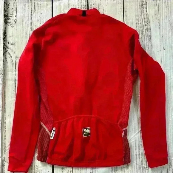Santini Made in Italy Women’s Red Cycling Jacket Size Medium - Picture 2 of 8